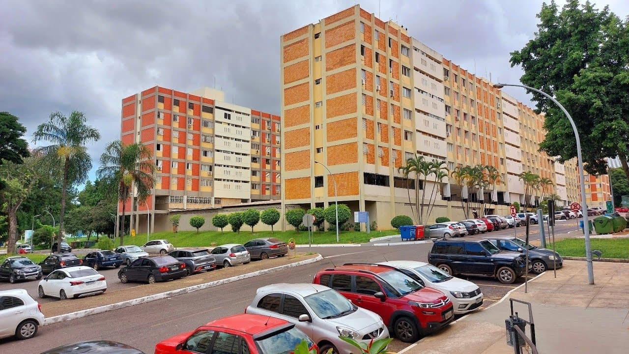 Vista aérea da superquadra SQN 312 Norte em Brasília